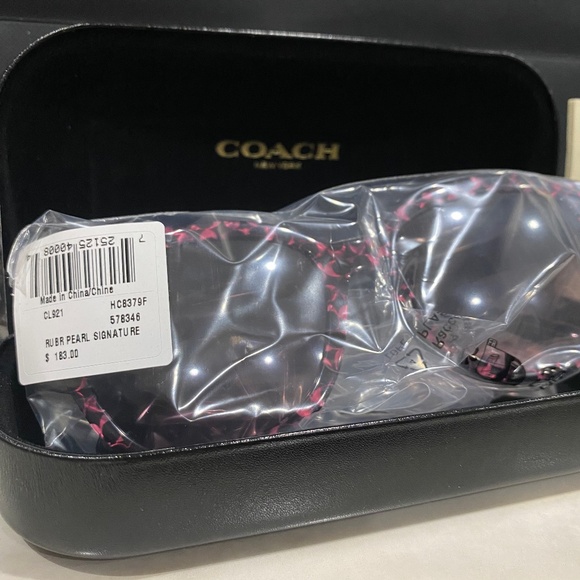 Coach full fit signature sunglasses - Picture 9 of 9